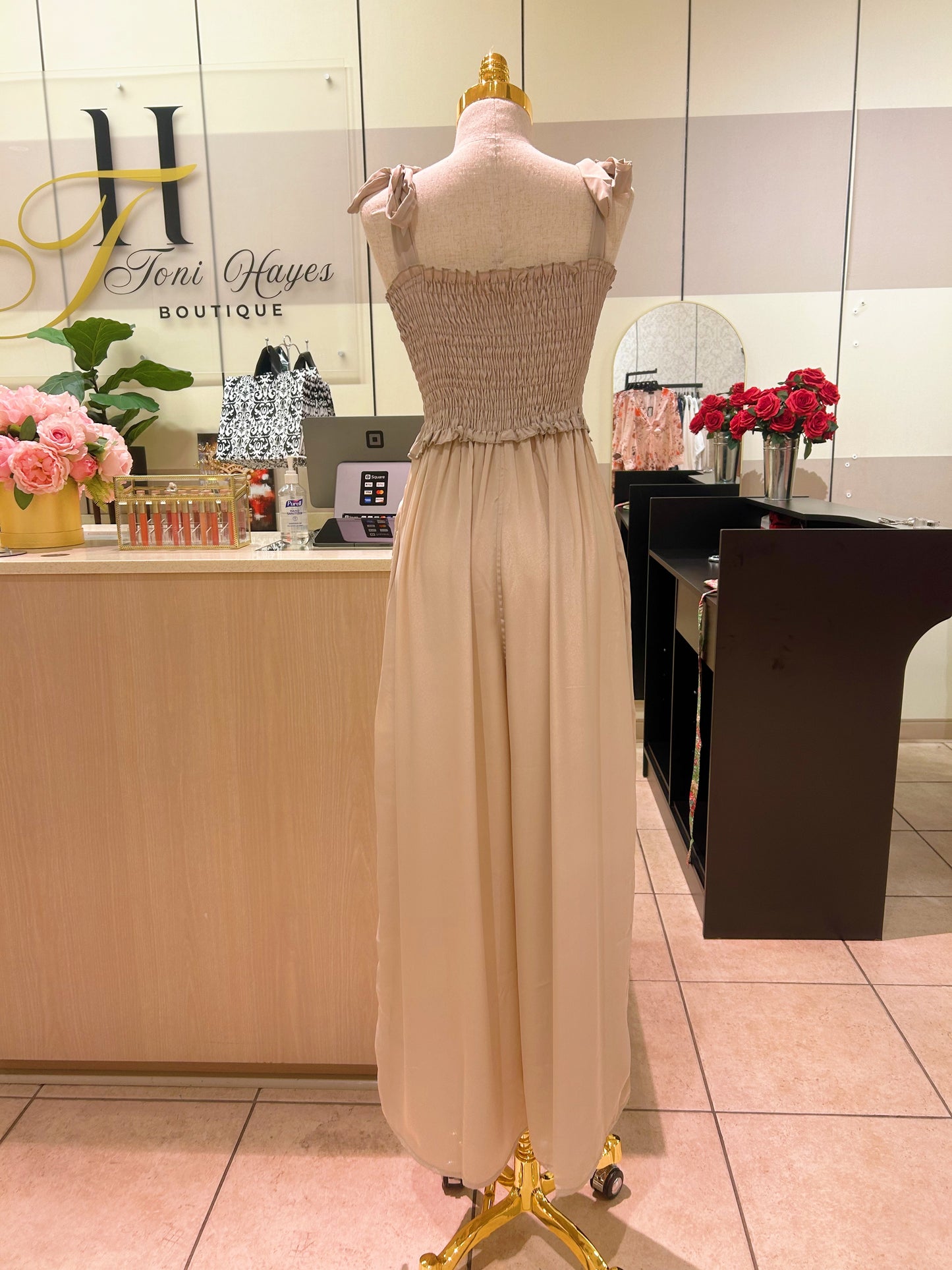 Wide Leg Romper