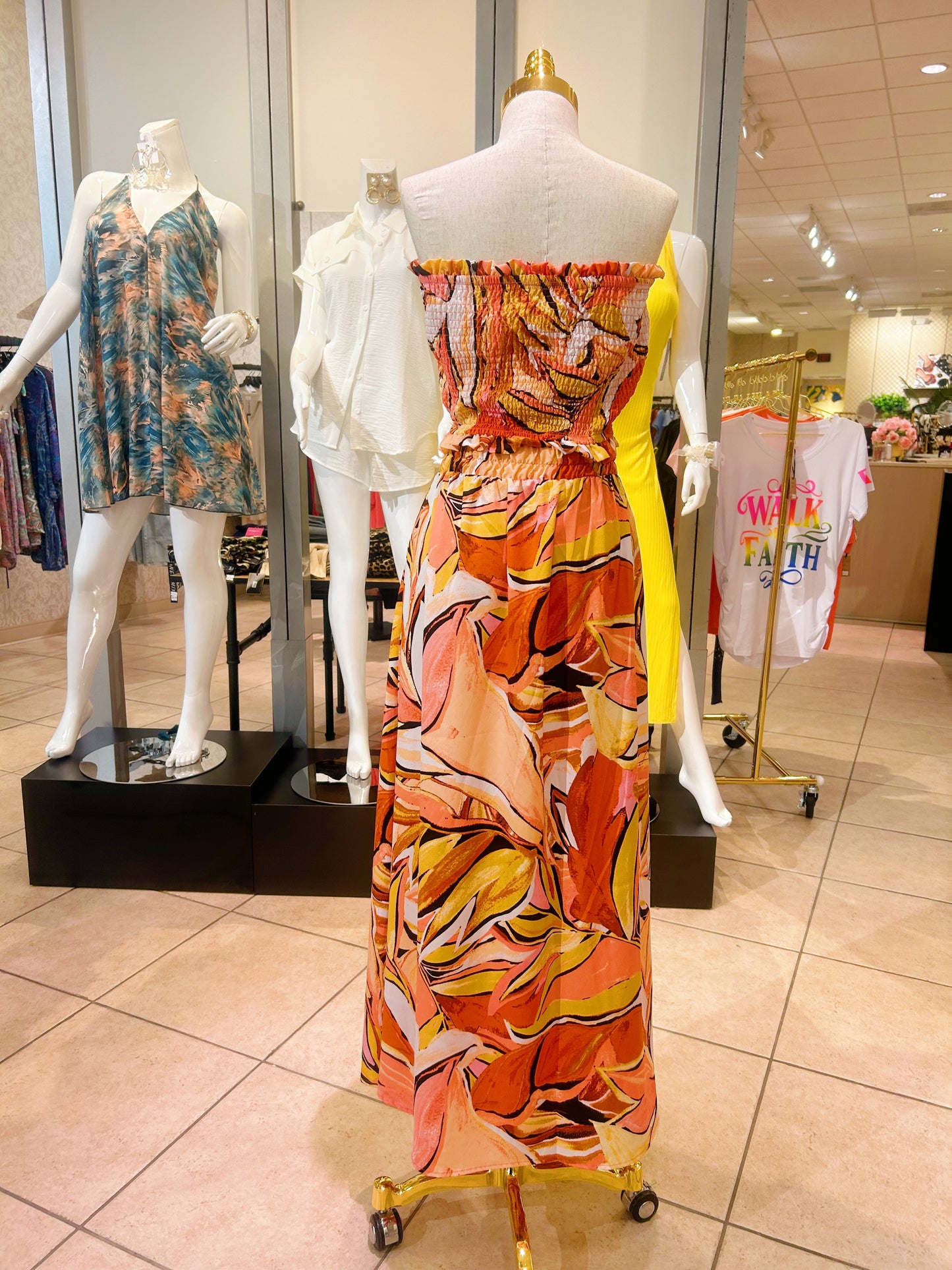 Orange Tropical Set