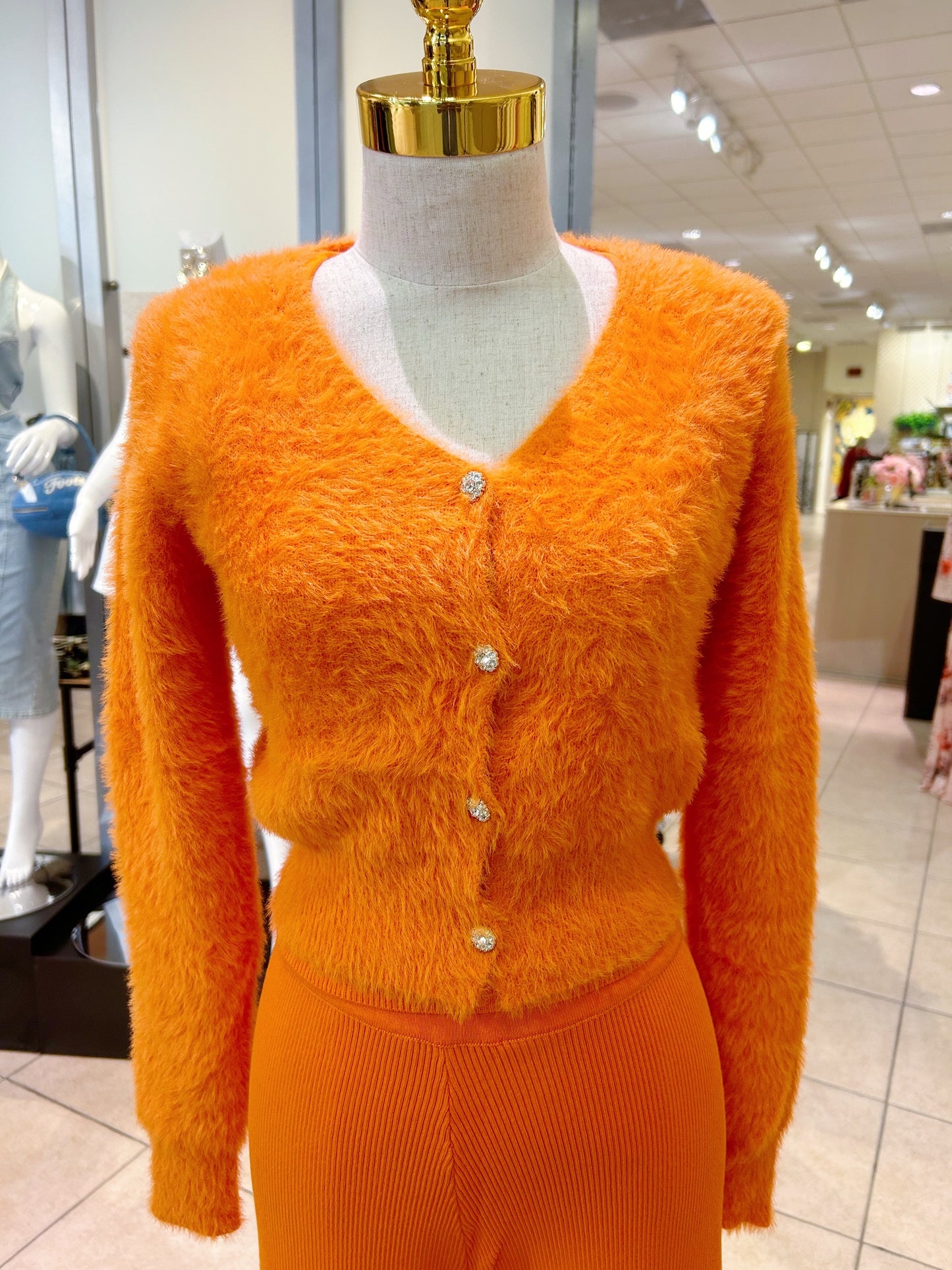 Fuzzy Cardigan