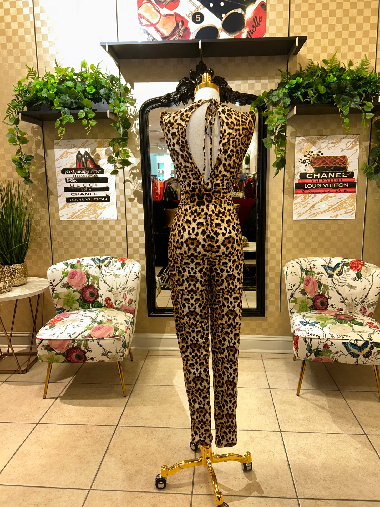 Lepard Jumpsuit