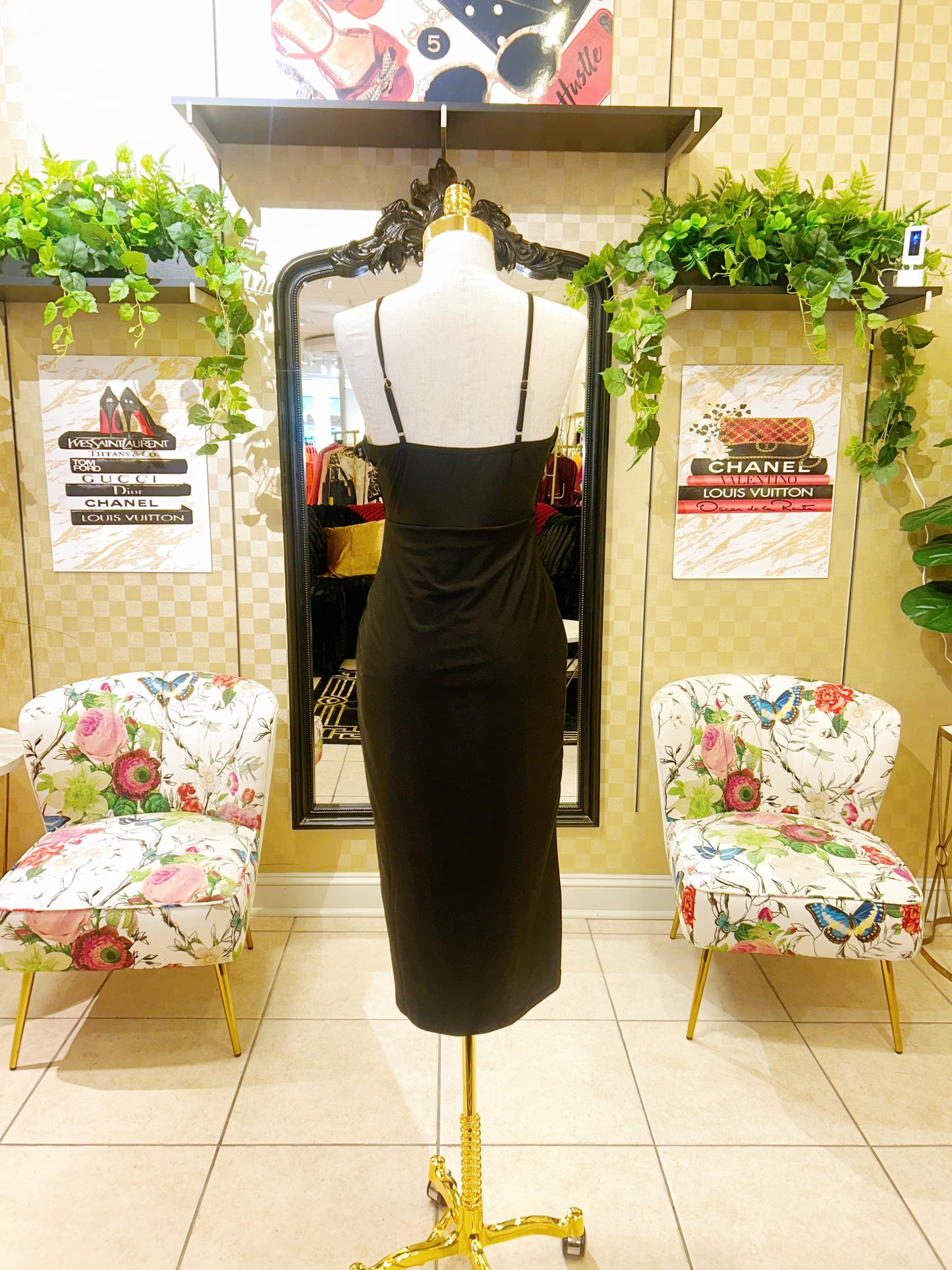 Cross Bodice Dress