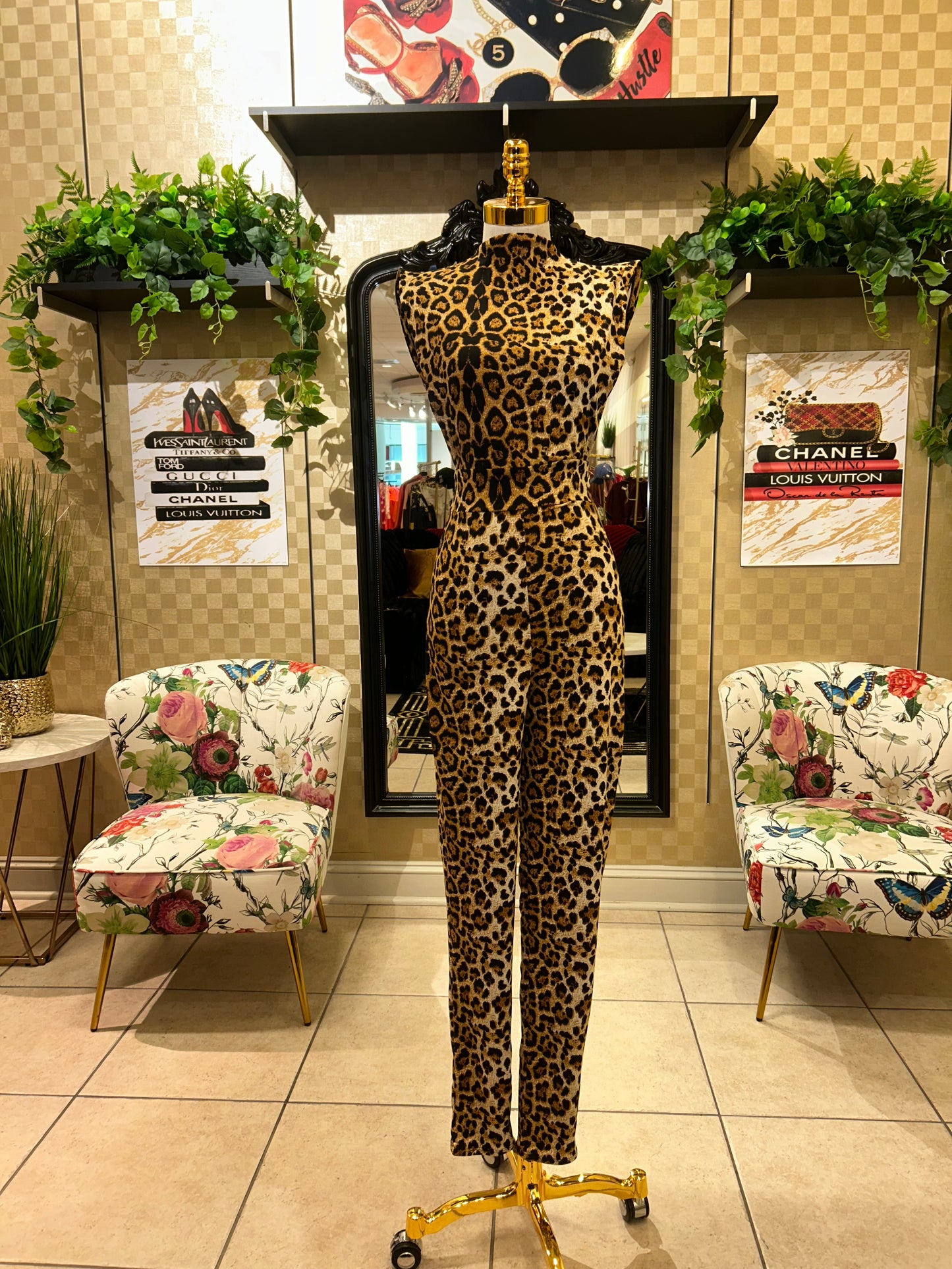 Lepard Jumpsuit