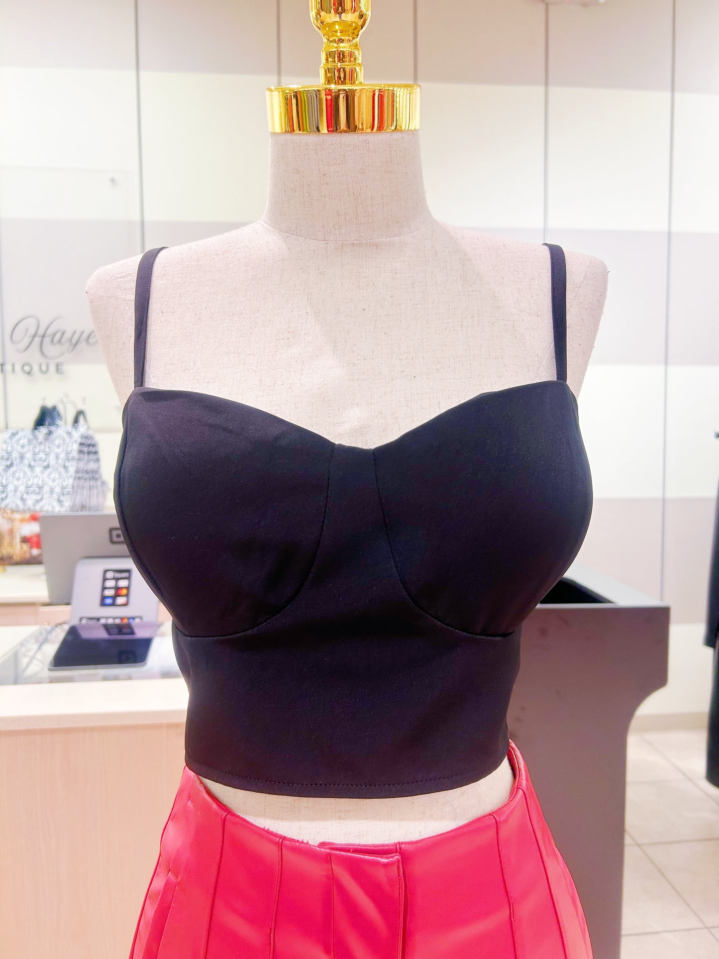 Pearl Blazer and Bustier Set