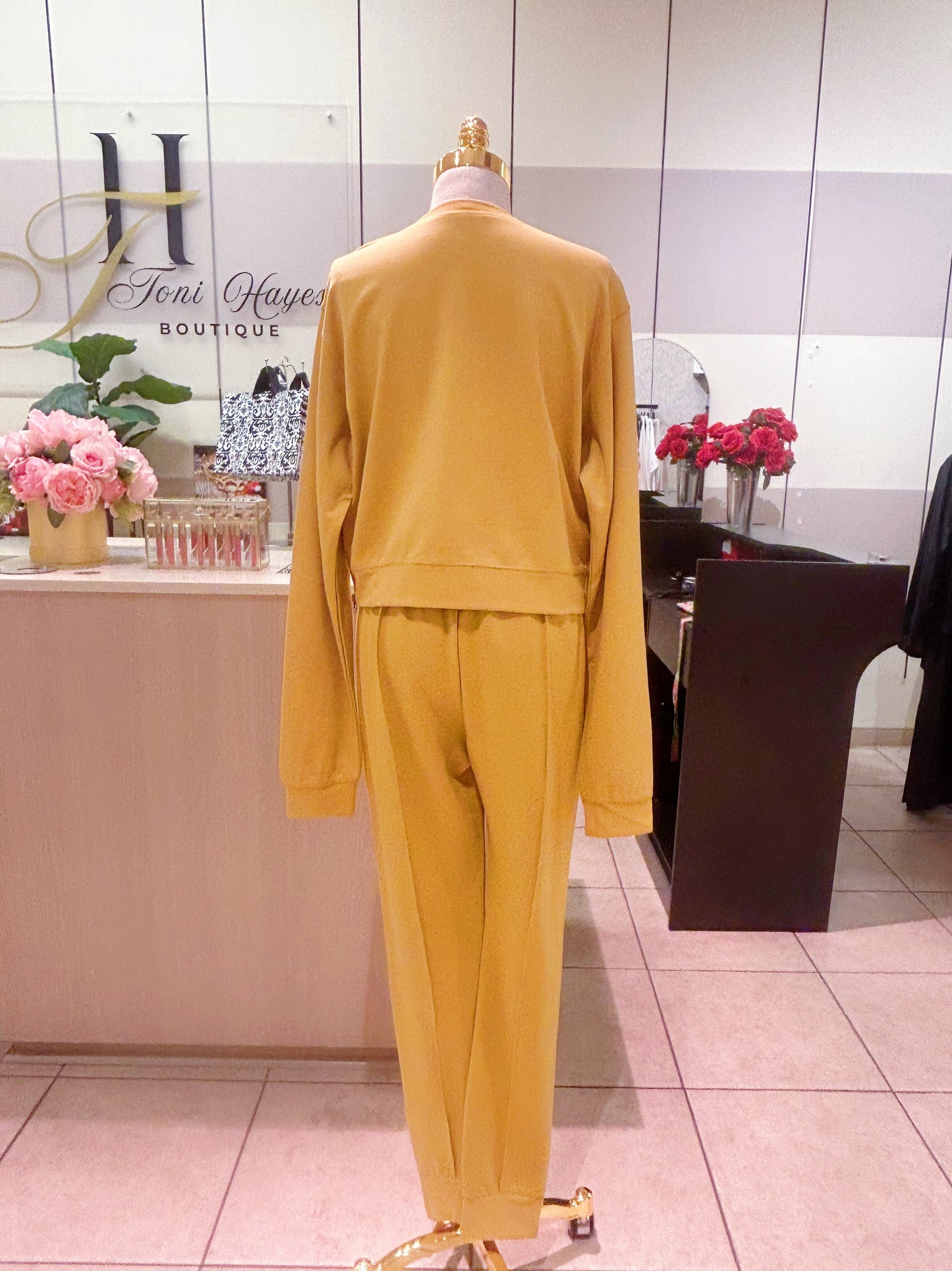 Yellow Sweatsuit