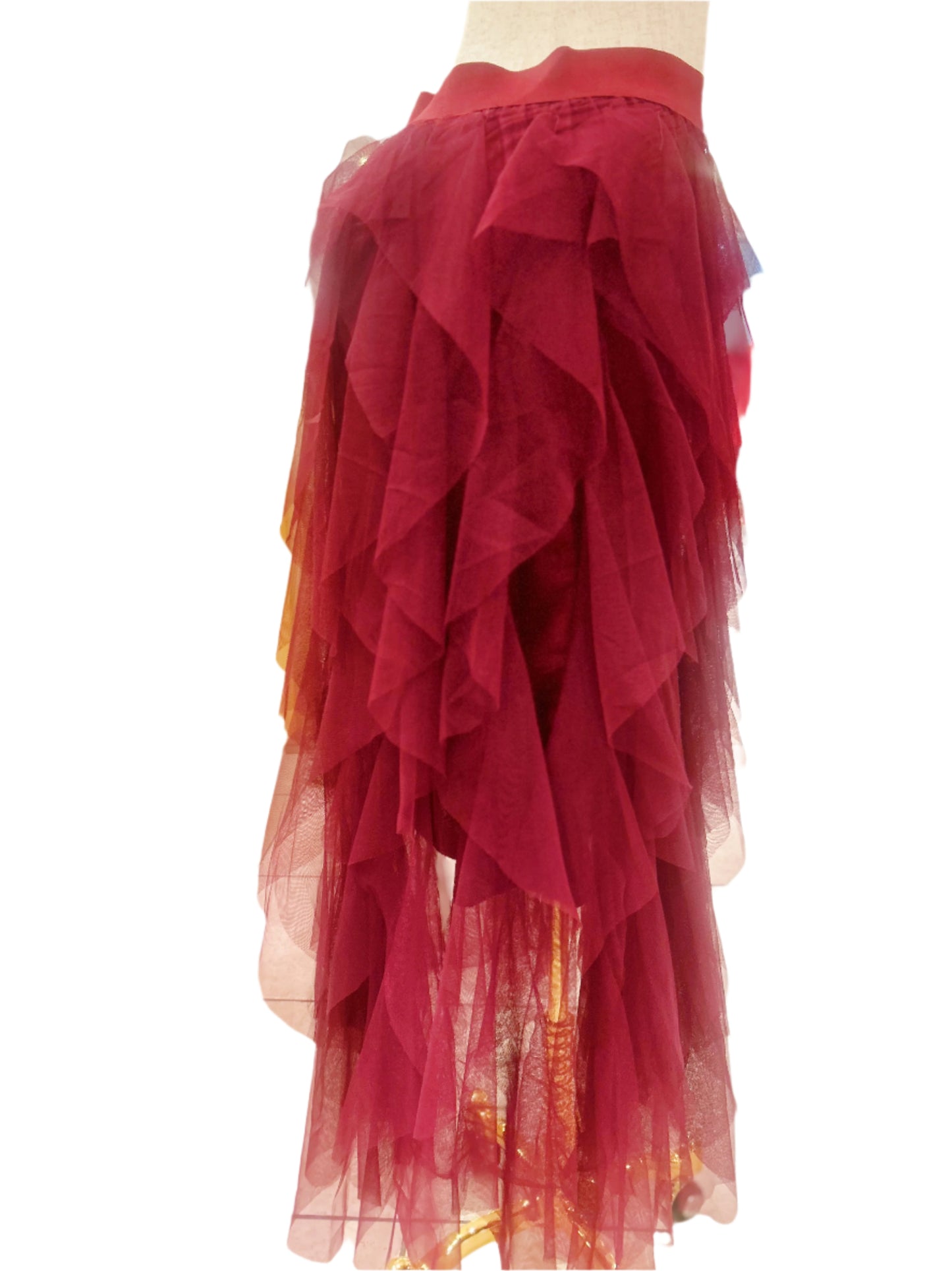 Ruffled Skirt