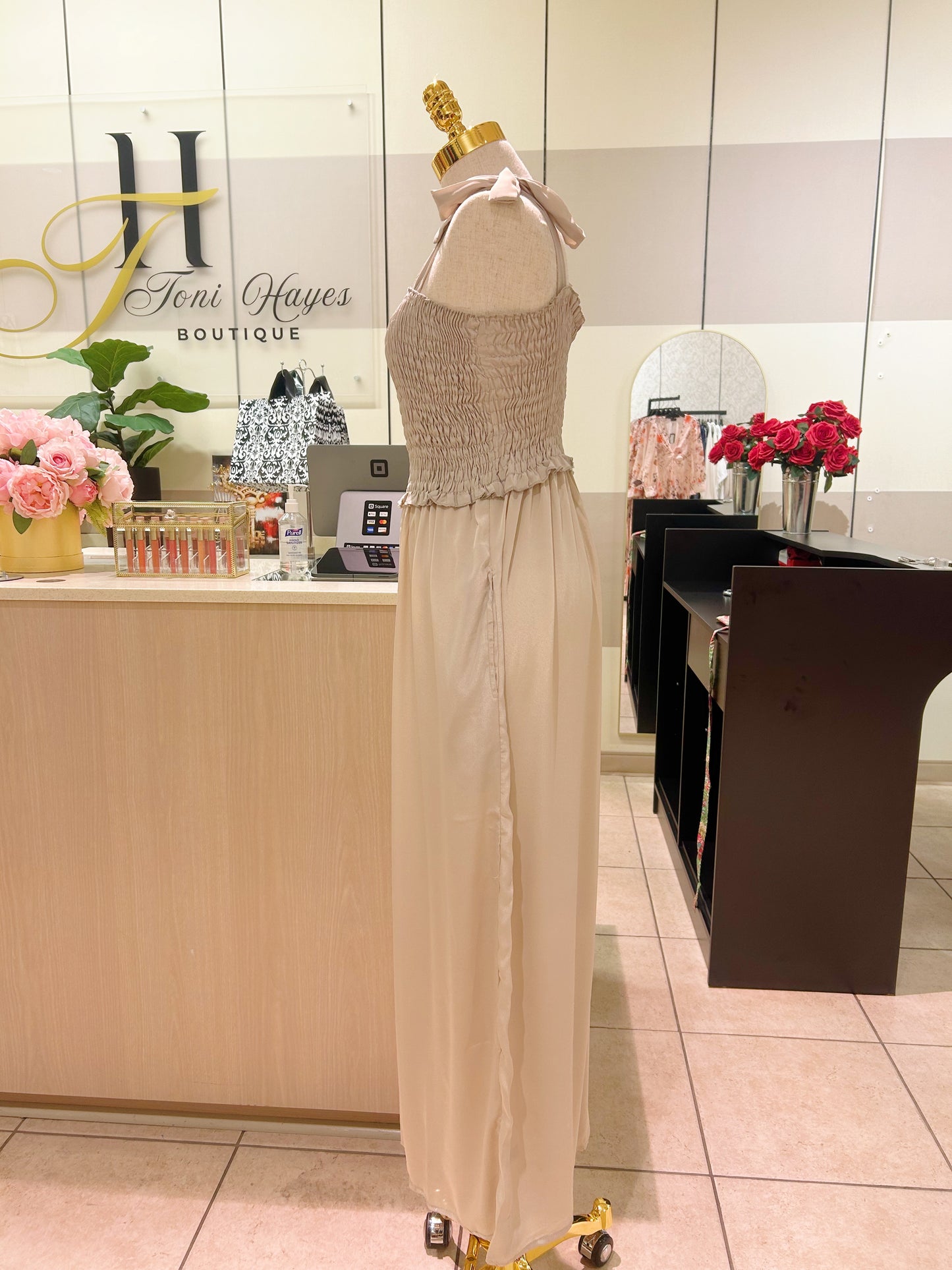 Wide Leg Romper