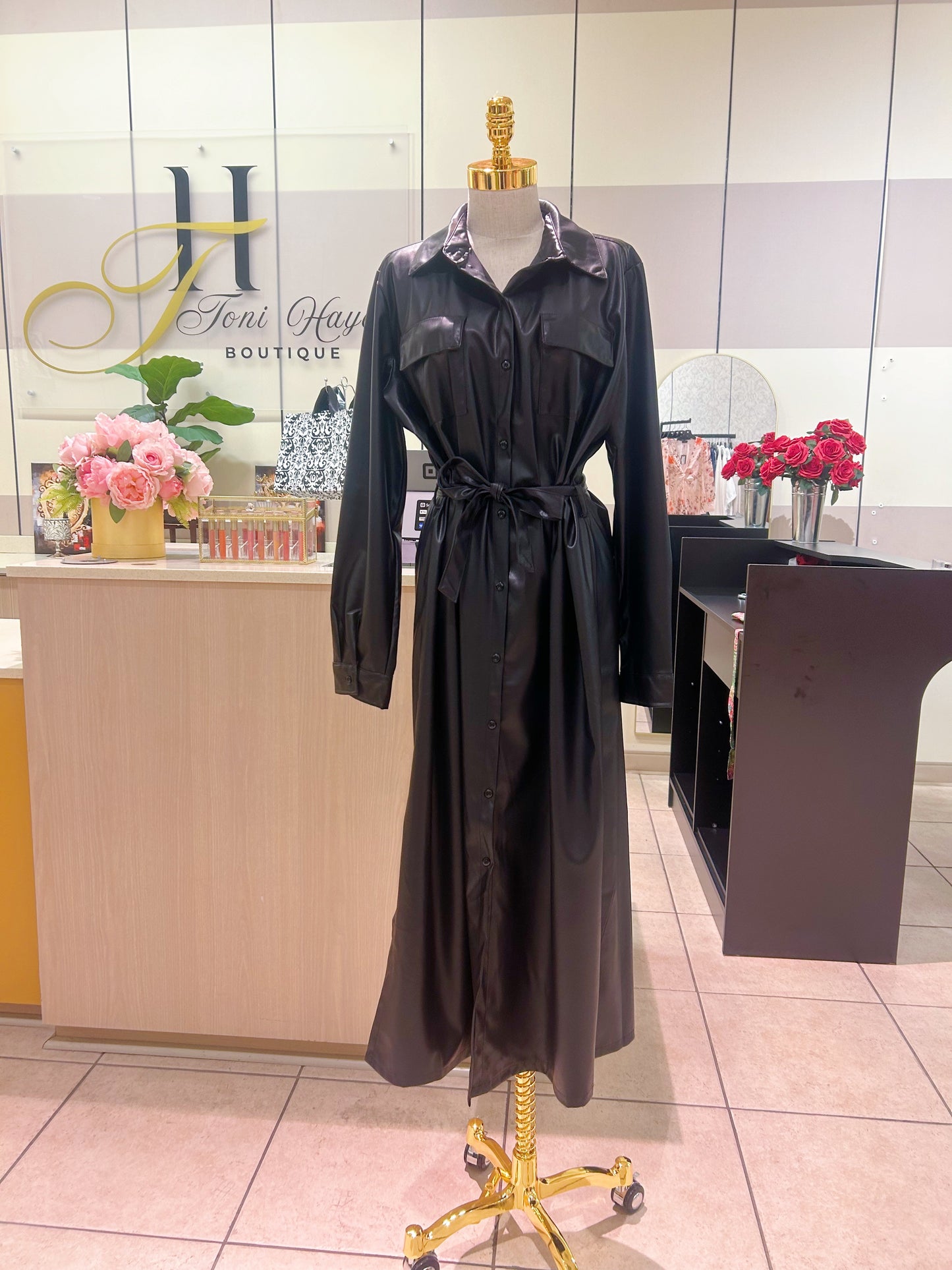 Leather Dress
