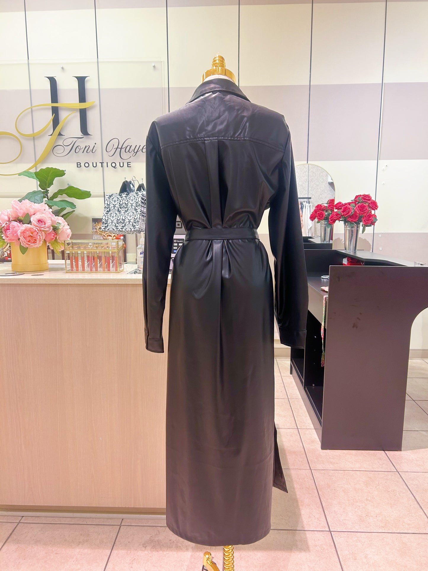 Leather Dress