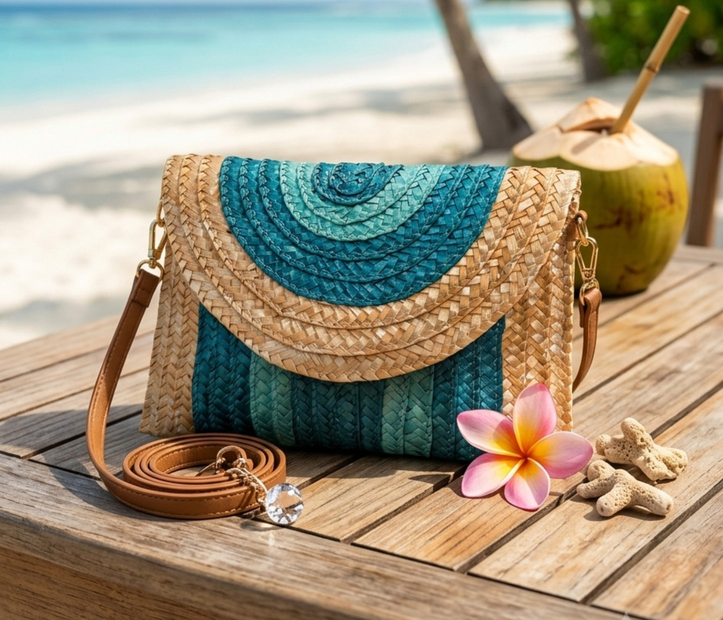Bohemian Azure Handbag