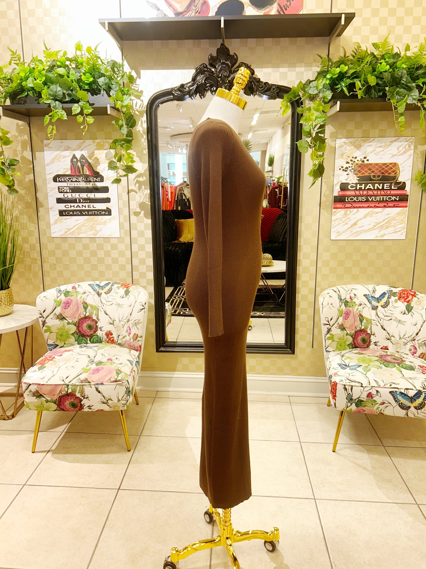 Single Sleeve Dress
