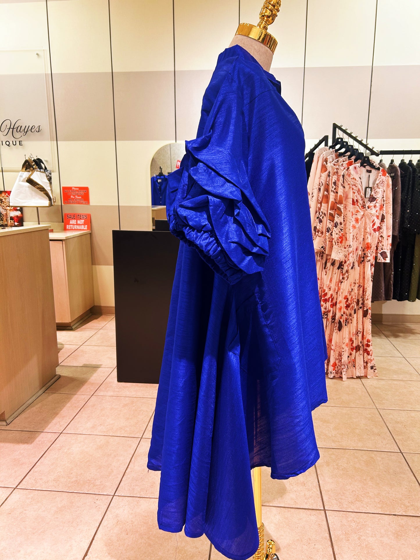 Royal Blue Dress
