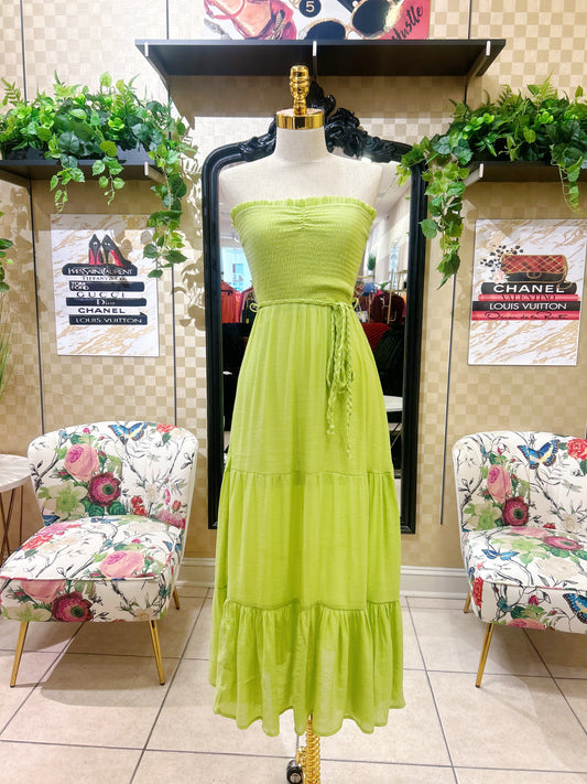 Braid Belt Dress
