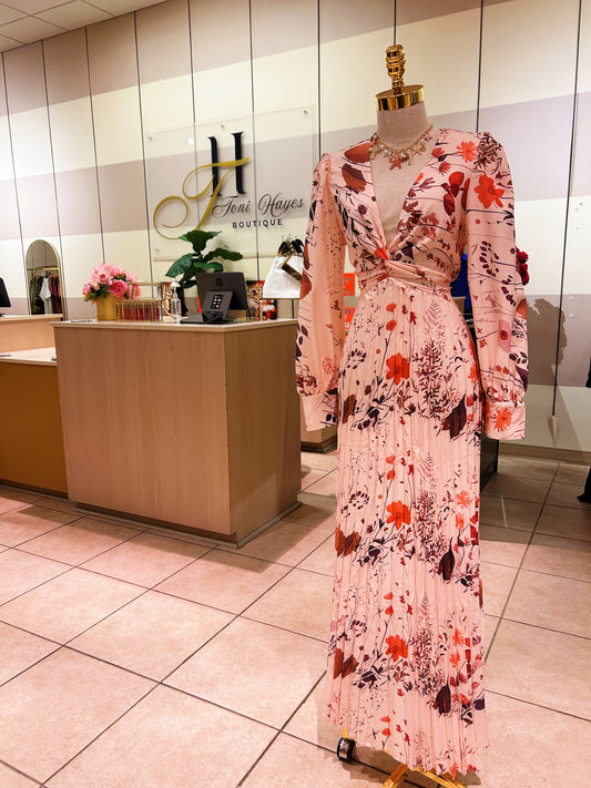 Mable Copper Dress