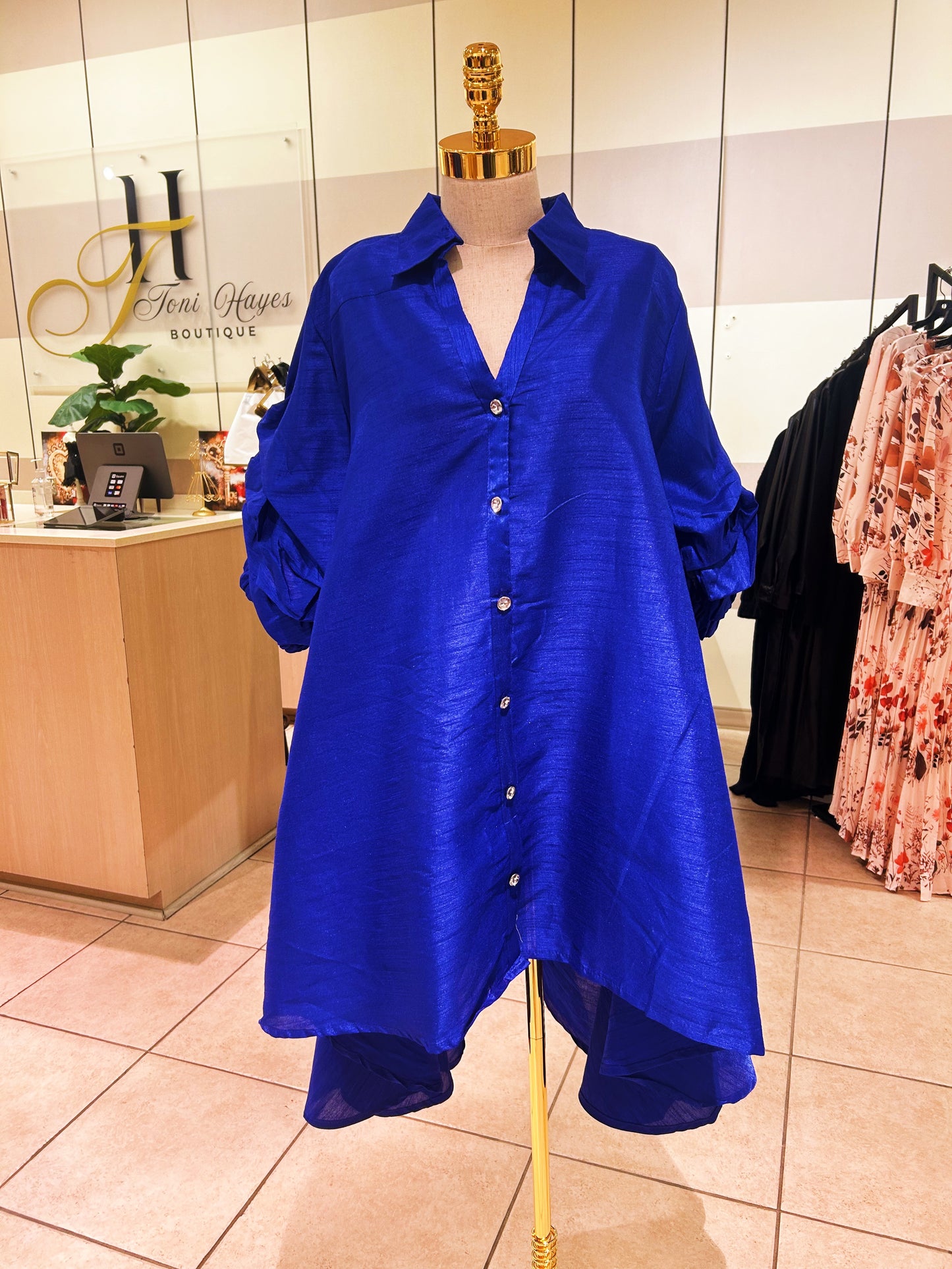 Royal Blue Dress