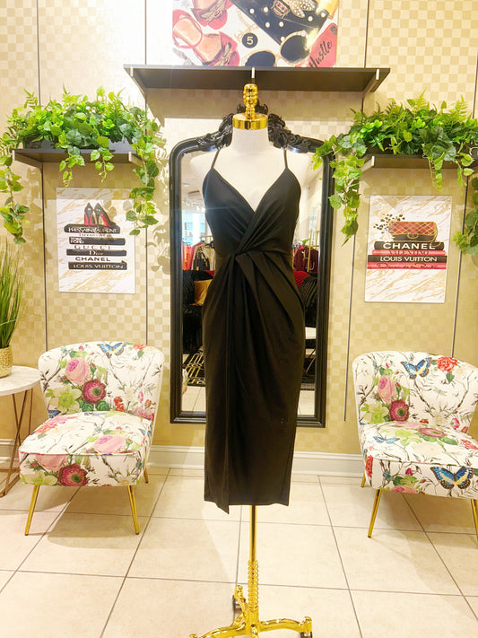 Cross Bodice Dress