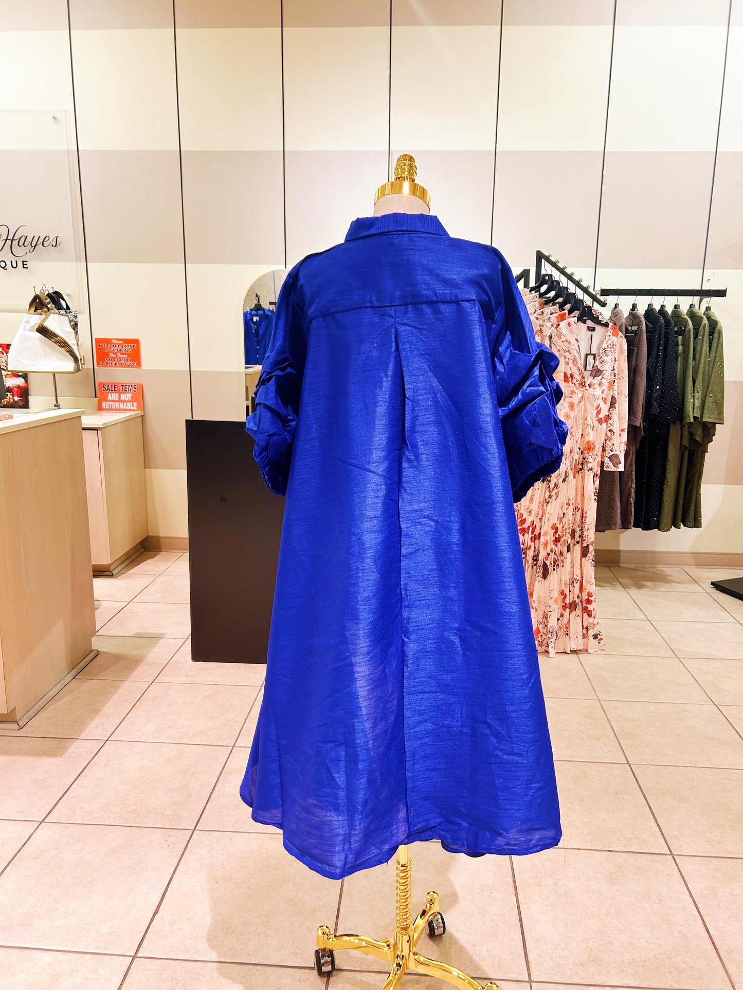 Royal Blue Dress