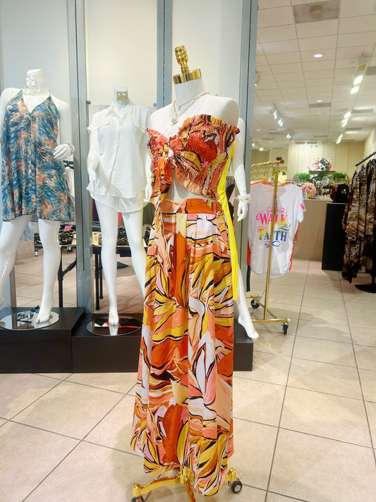 Orange Tropical Set