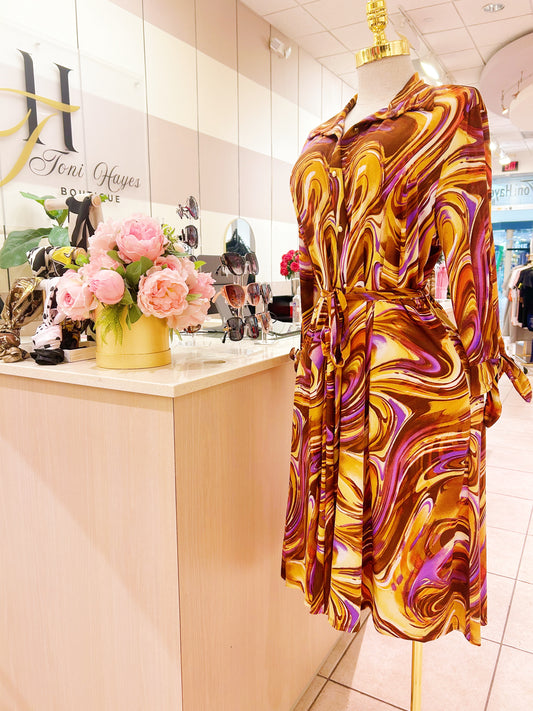 Mustard Medi Dress