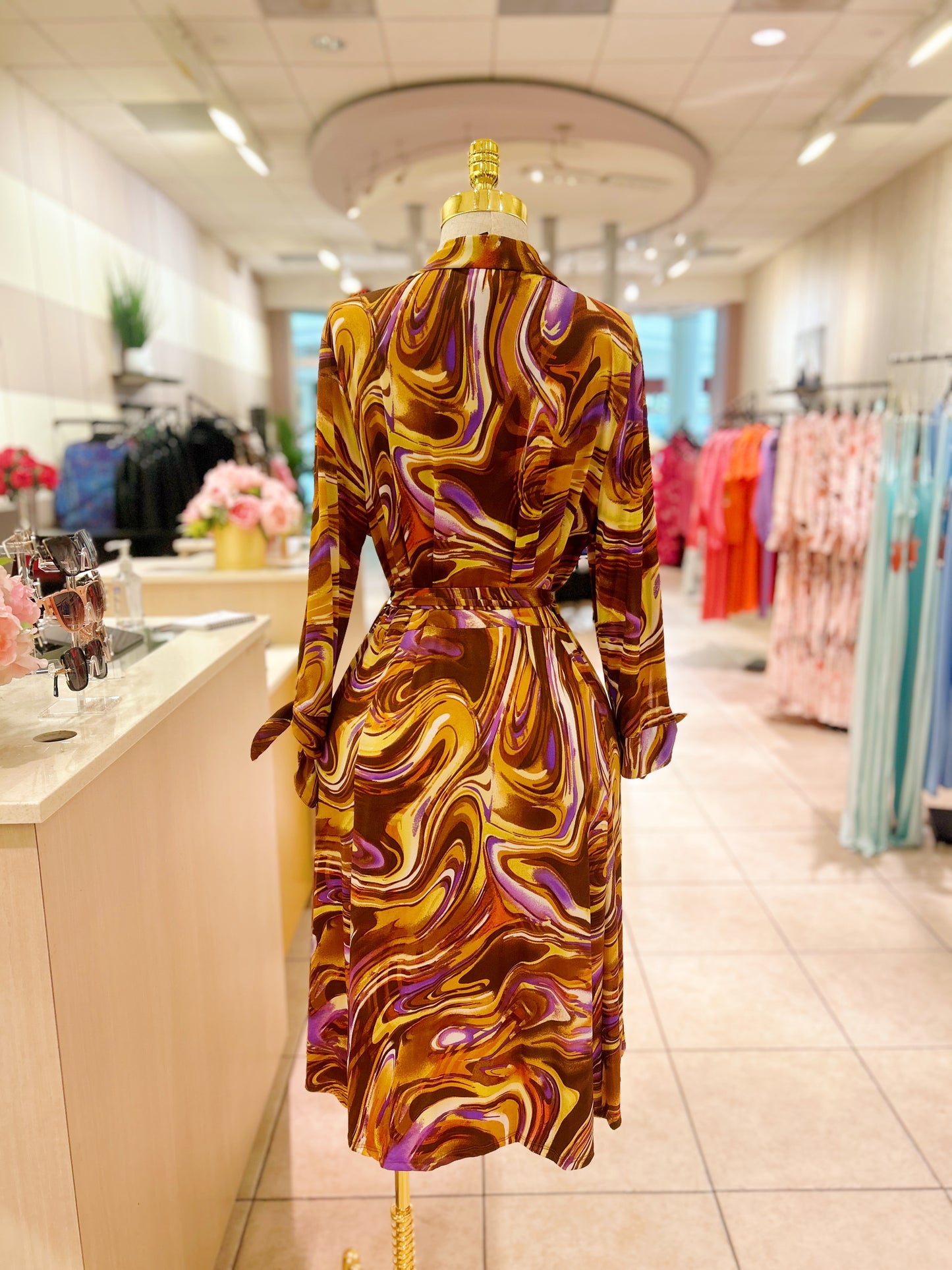 Mustard Medi Dress
