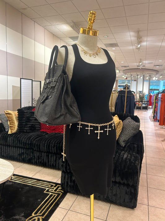 Simple Black Dress