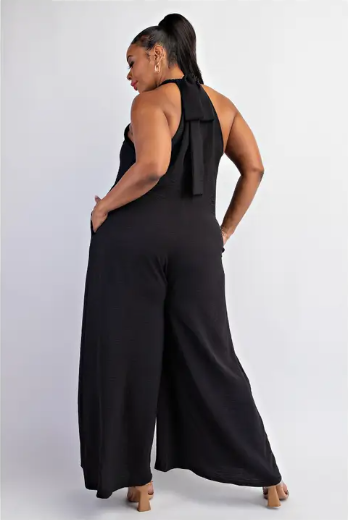 Black Halter Jumper