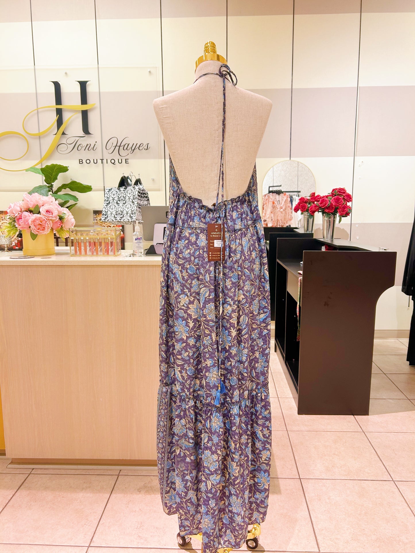 Halter Maxi Dress