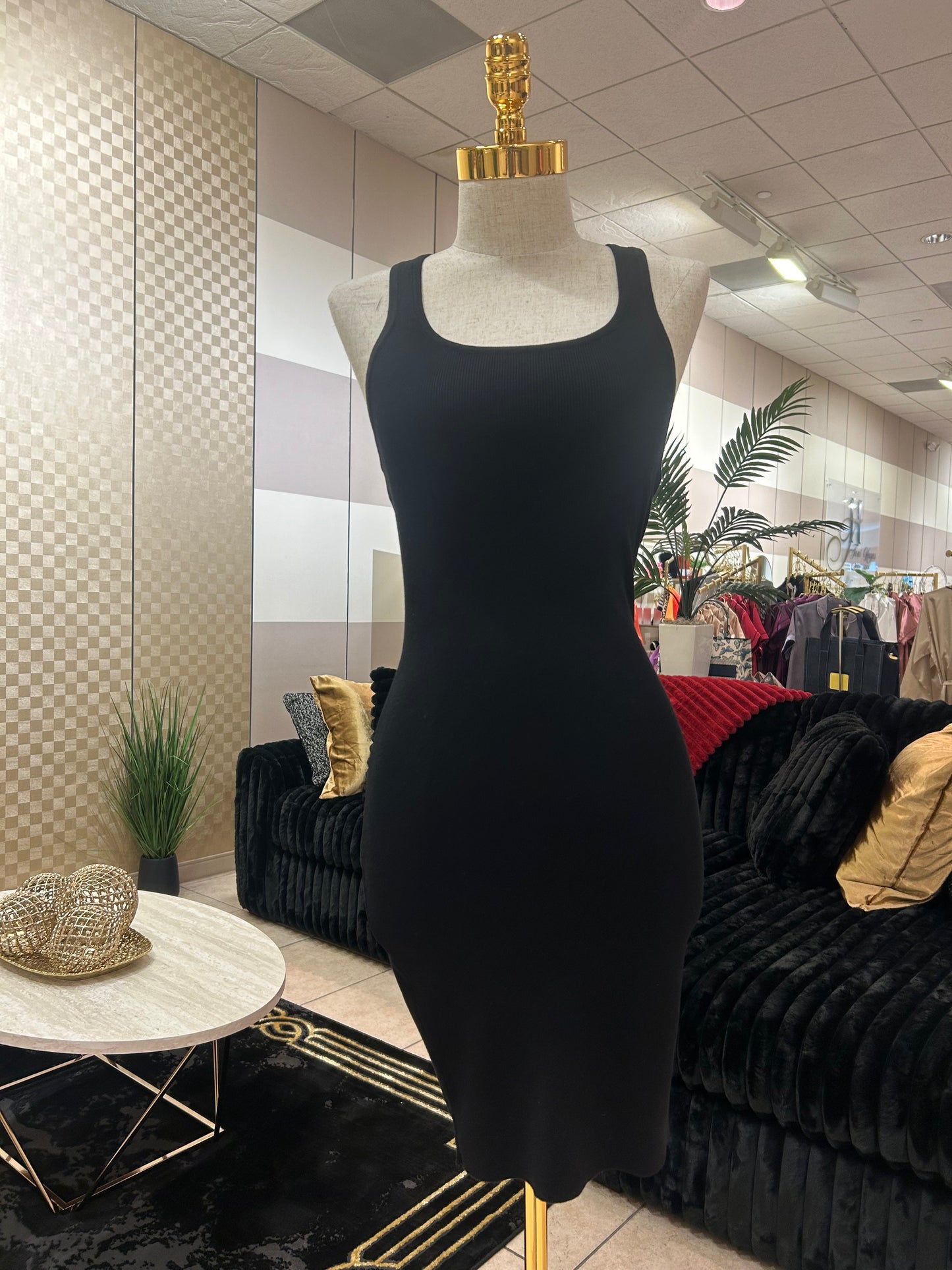 Simple Black Dress