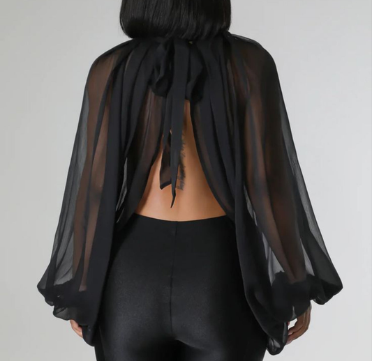 Butterfly Overlay Black