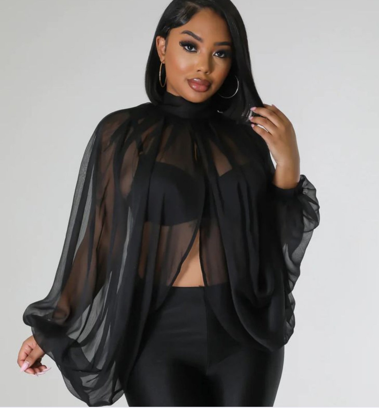 Butterfly Overlay Black