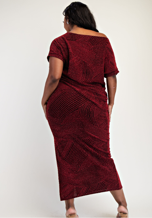 Red Shimmer 2pc Set