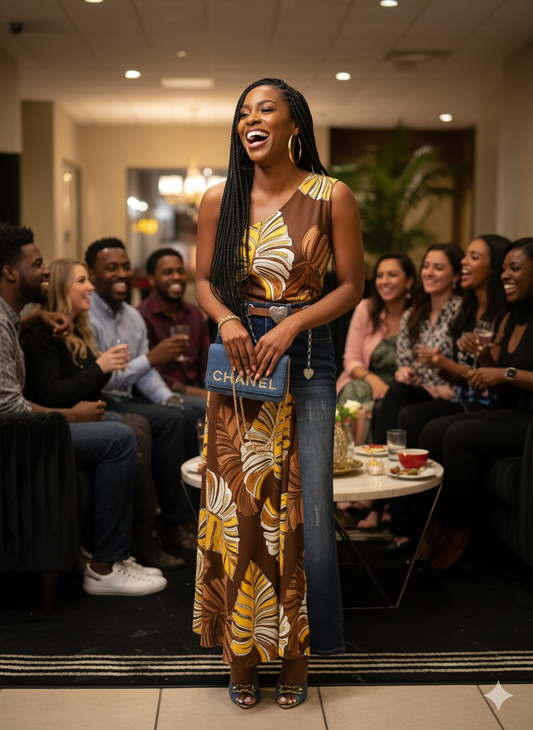 Urban Chic - Denim Skirt Set